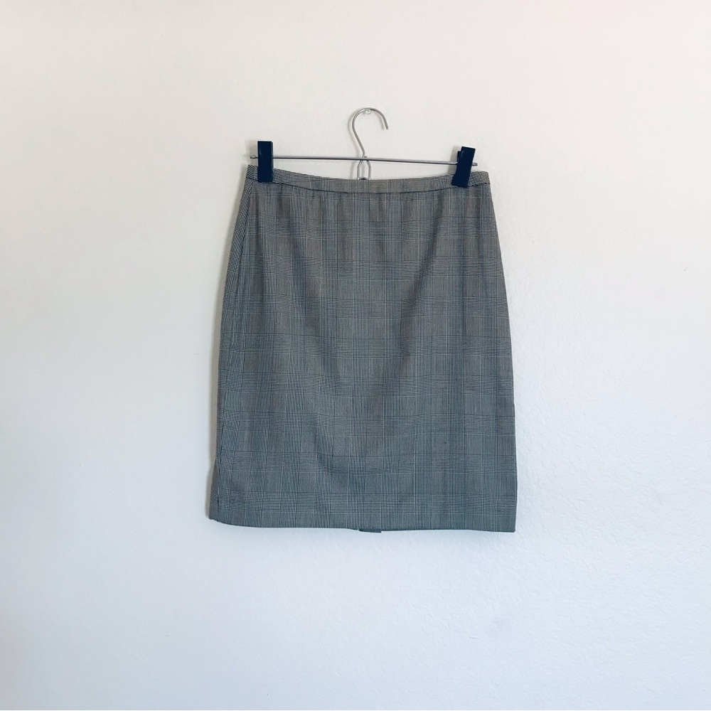 100% Wool with 100% Silk Lined Pencil Skirt Brooks Brothers